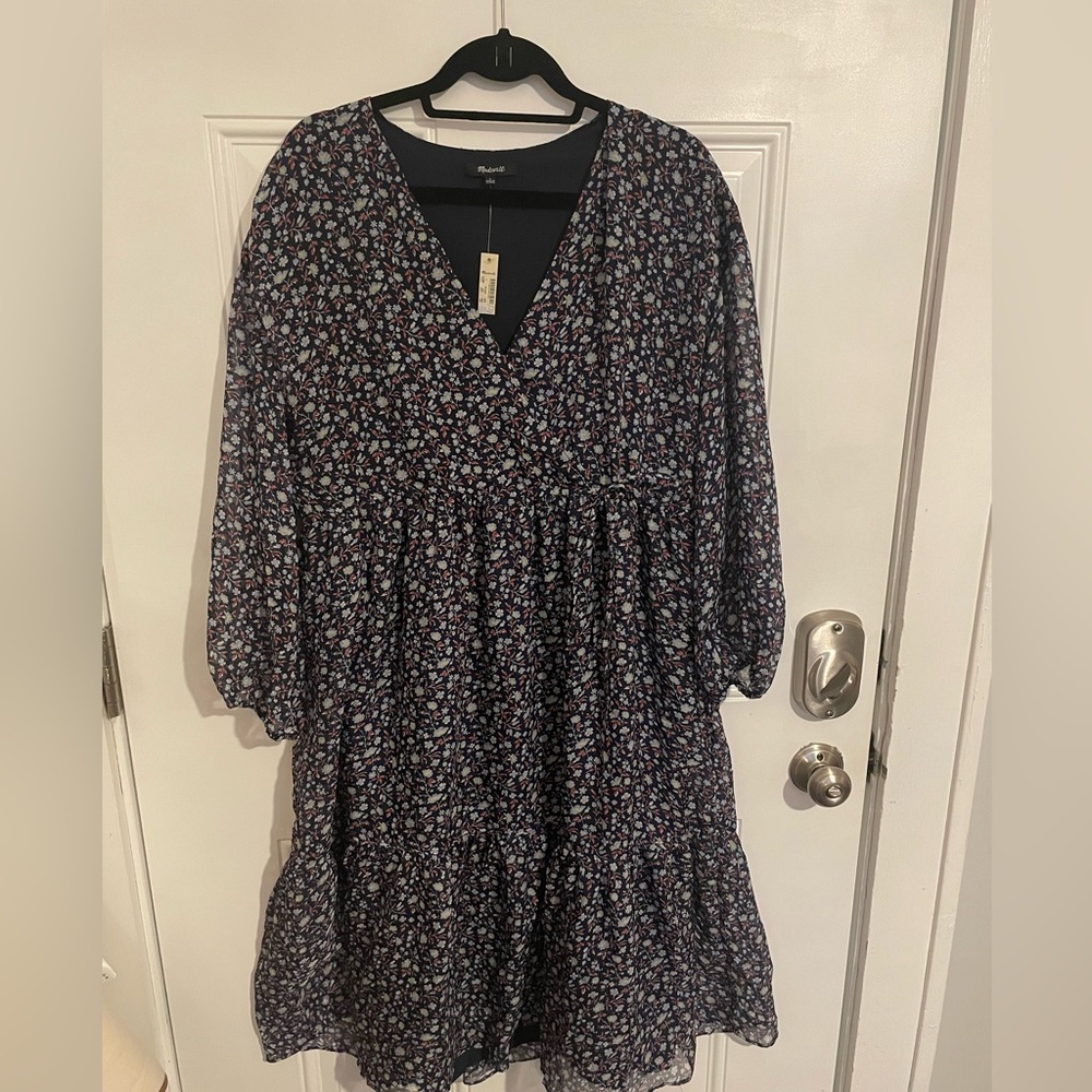 Madewell floral dress